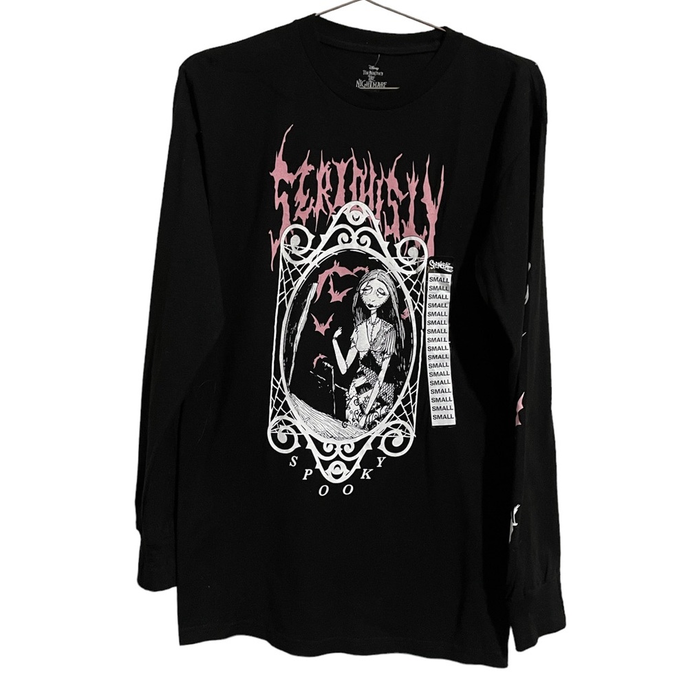The Nightmare Before Christmas Seriously Sally Long Sleeve T Shirt - Picture 4 of 8